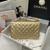 Chanel Gold Lambskin Medium Classic Double Flap Bag