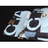 CHANEL 19 Maxi Flap Bag in Multicolor Printed Silk