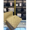 Chanel New Trendy Brown CC Flap Top Handle Bag