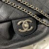 Chanel vintage black flap bag