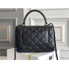 Chanel Large Trendy CC Bag so black lambskin bag