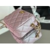 Chanel shoulder pink bag