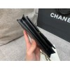 Chanel phone holder gold metal black bag