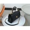 Chanel Coco Handle Black Large Caviar Bag