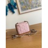 Chanel vanity pink caviar COCO letter small/ mini bag