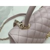 Chanel coco pink flap bag gold hardware 29 cm