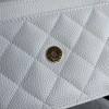 Chanel WOC Caviar Leather in White