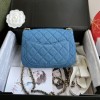 Chanel flapbag denim mini 17cm