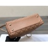 Chanel Coco Handle Brown Bag 23cm