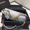 Chanel 19 flap bag Grey