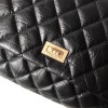 Chanel Palm print calfskin clutch 002