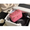 Chanel Vantiy Case Pink Caviar Leather Bag