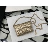 Chanel super mini golden bag