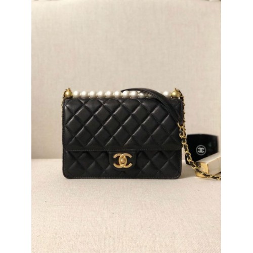 Chanel Woc Pearl rhombic Classic Flap Bag