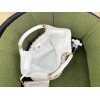 Chanel tote shopping max white bag