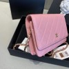 Chanel WOC with Gold hardware