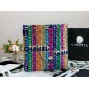Chanel colorful tote shopping bag