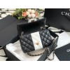 Chanel 22C flap black bag 20cm