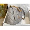 Chanel 19 flap gray bag 30cm