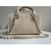 CHANEL Deauville Bowling 2way shoulder bag 03