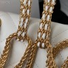 Chanel flap bag 20cm white AS2975