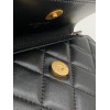Chanel 22B woc logo gold chain bag