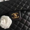 Chanel Urban Spirit Quilted Lambskin Large Backpack Black Gold Hardware 170301 VS05666