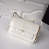 Chanel Flap Bag white AS0074