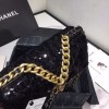 Chanel Sequins Chanel 19 Flap Bag AS1161