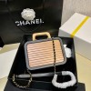 Chanel Beech Wooden Case Box Bag