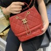 Chanel bucket bag Caviar calfskin