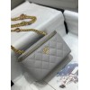 Chanel 22B mini vanity lambskin pearl strap bag