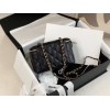 Chanel Vantiy Case Black Caviar Leather Bag