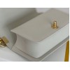Chanel Samll Leboy Caviar Leather in White