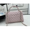 Chanel coco pink flap bag gold hardware 29 cm