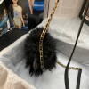 Chanel Shearling Lambskin Black