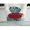 Chanel 2023 small clutch red shiny leather bag