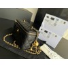 Chanel Vantiy Case Black Leather Bag