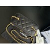 Chanel Vantiy Case Black Leather Bag