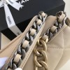 Chanel 19 Flap Medium Bag Beige