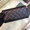 Chanel wallet lambskin with silver hardware