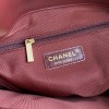 Chanel shopping bag Burgundy