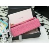 Chanel 22 tweed classic pink flap bag 25cm