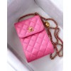 Chanel pink phone case