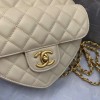Chanel New Heart Shaped Bag AS2060 Cream