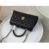 Chanel Coco Handle Black Large Caviar Bag