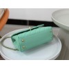 Chanel Coco Handle Mint Large Caviar Bag