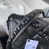 Chanel 19 Flap Bag All Black