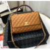 Chanel Coco Grained Calfskin Flap Bag 29cm