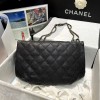 Chanel vintage black flap bag
